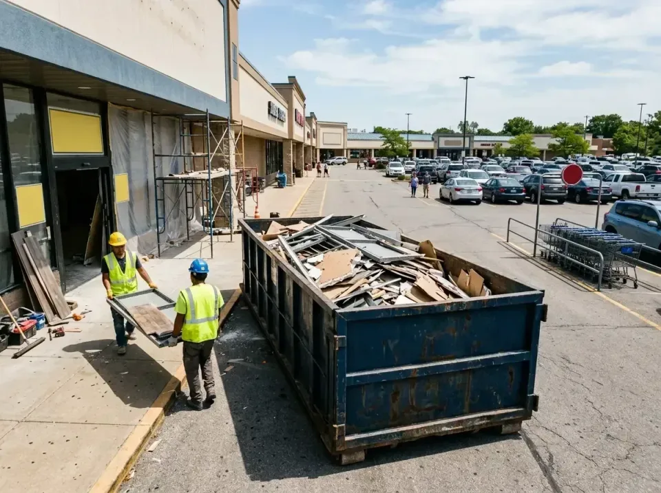 retail-store-renovation-debris-003 — frequently asked questions, Roll-off Dumpster Rentals in Blue Point, NY